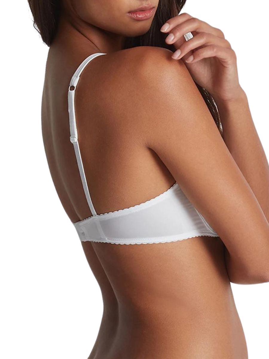 aubade lovessence underwired triangle bra blanc