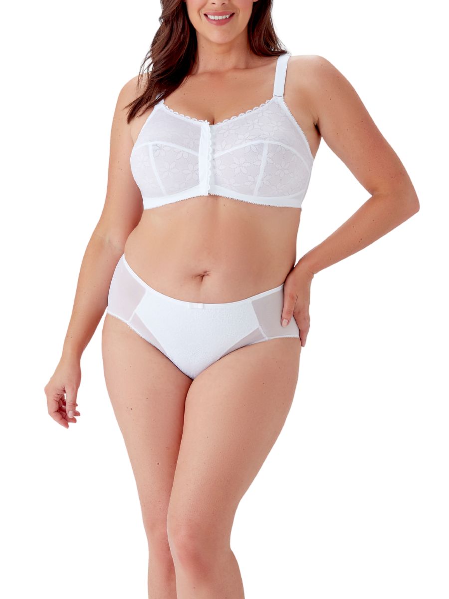 berlei classic full cup front fastening bra white