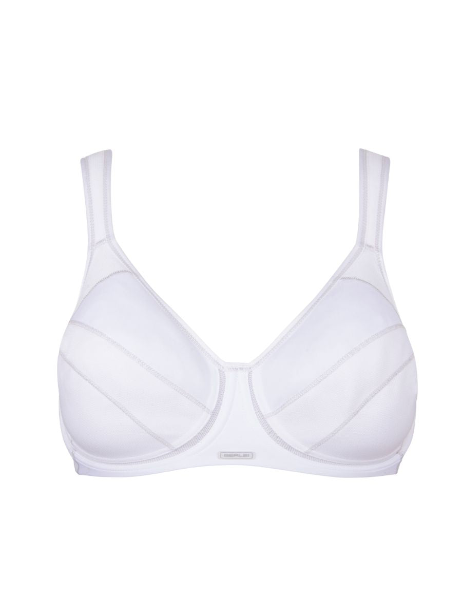 berlei full support wired sports bra white