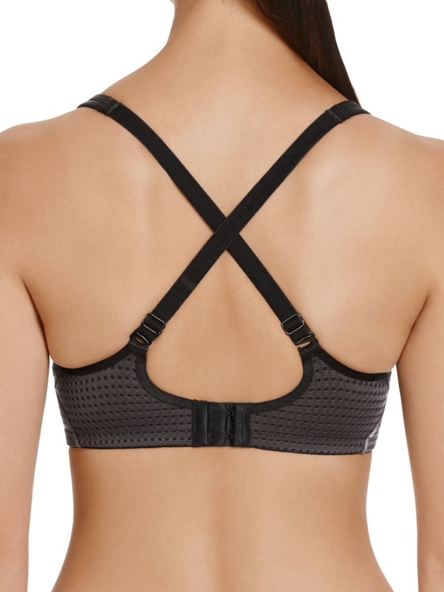 berlei electrify mesh wired sports bra black