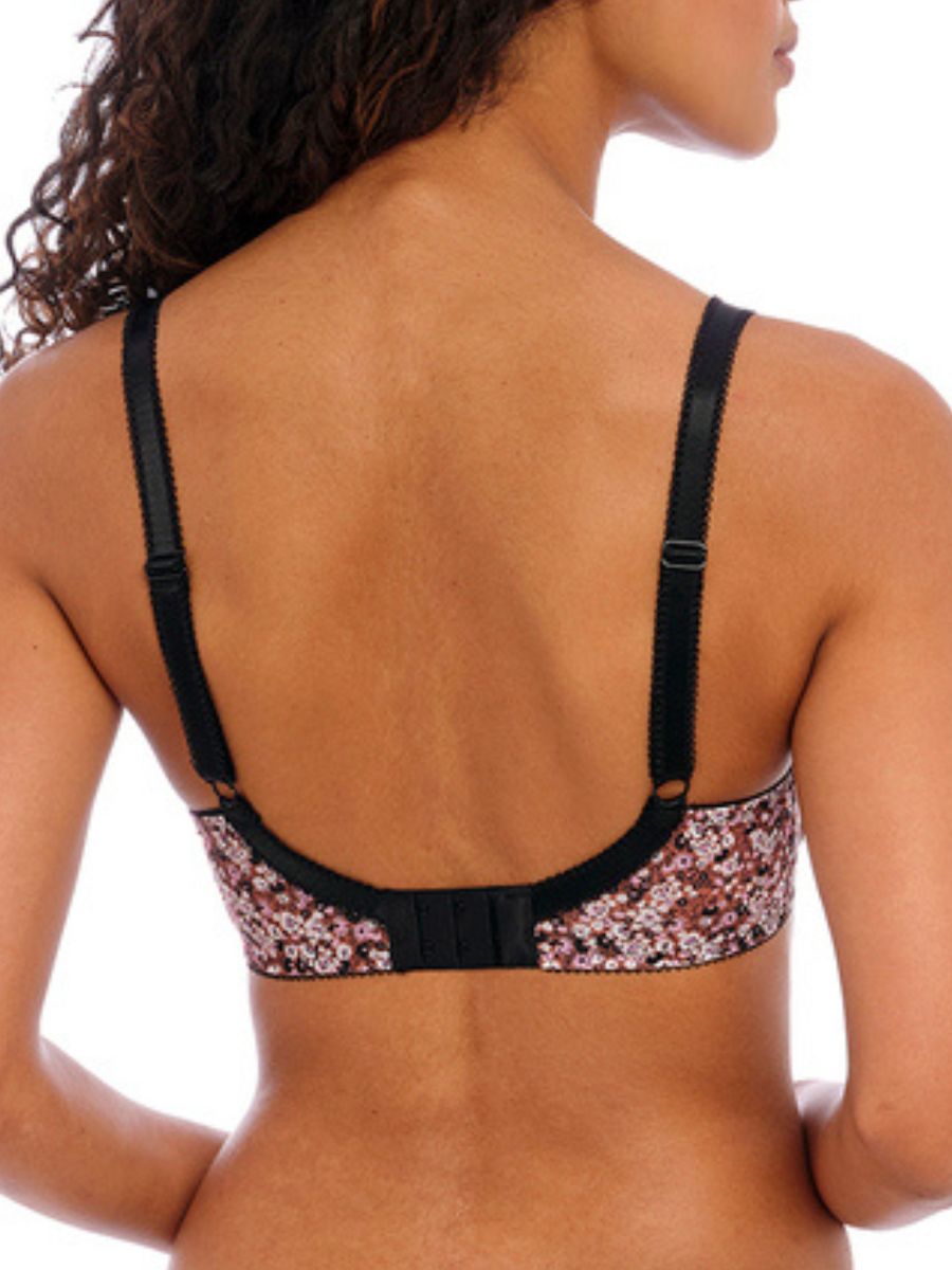 freya infinity fields plunge bra black