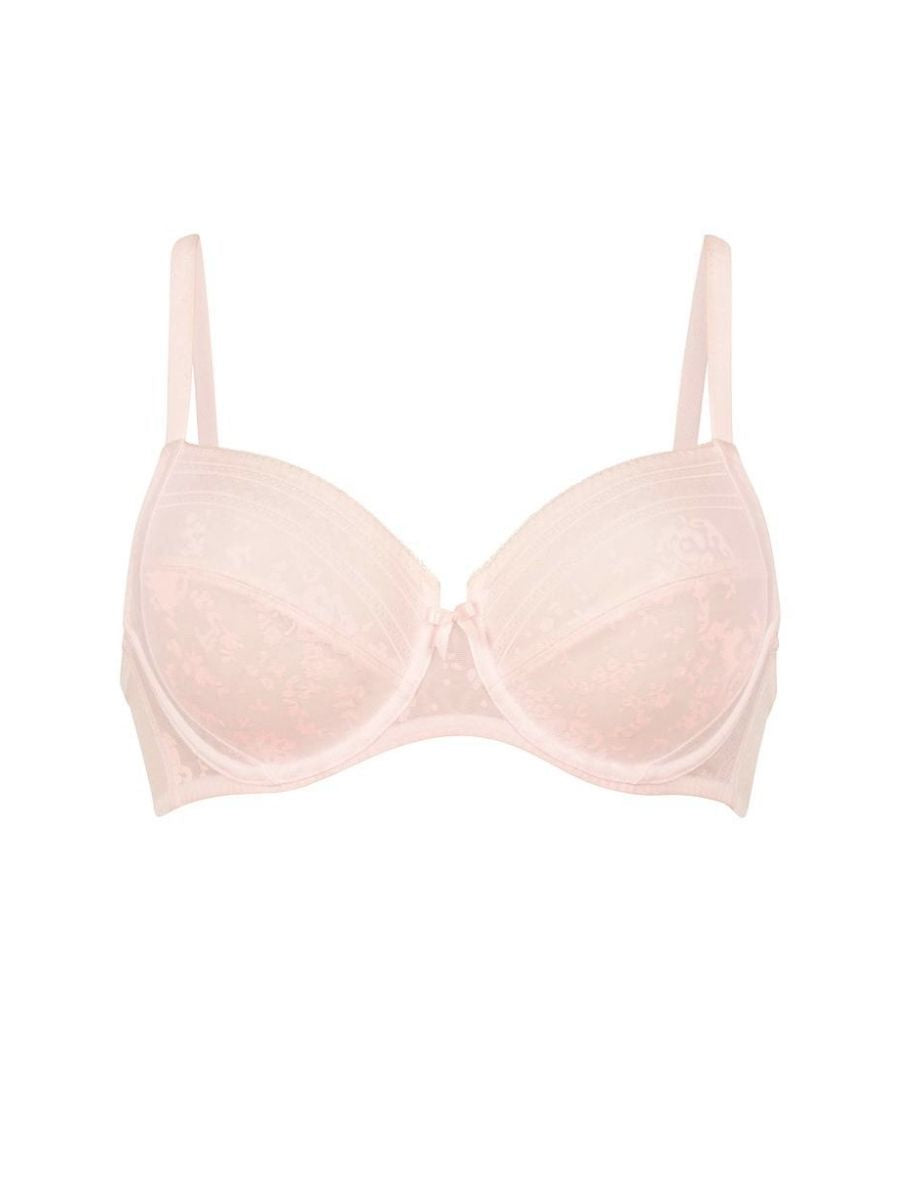 rosa faia underwired bra blush pink