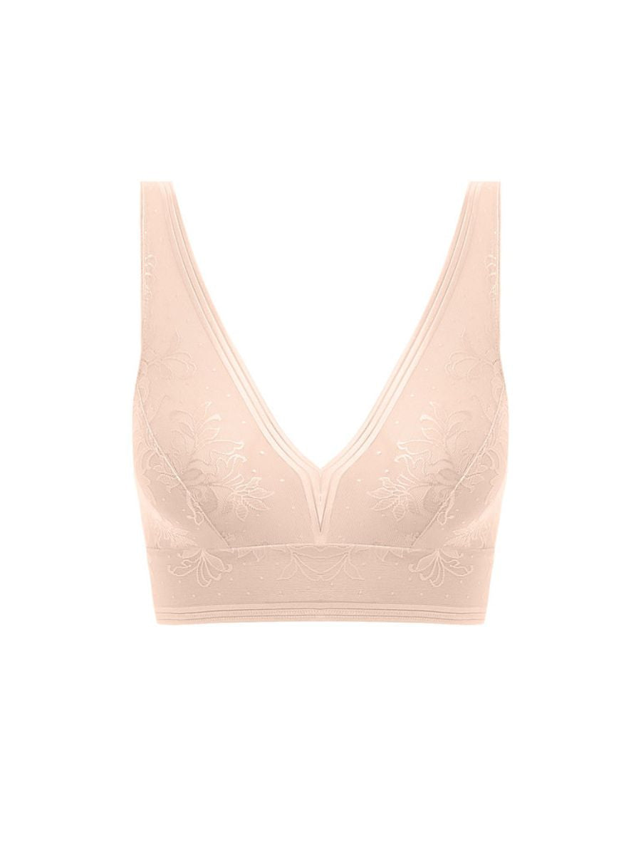 wacoal net effects bralette pink