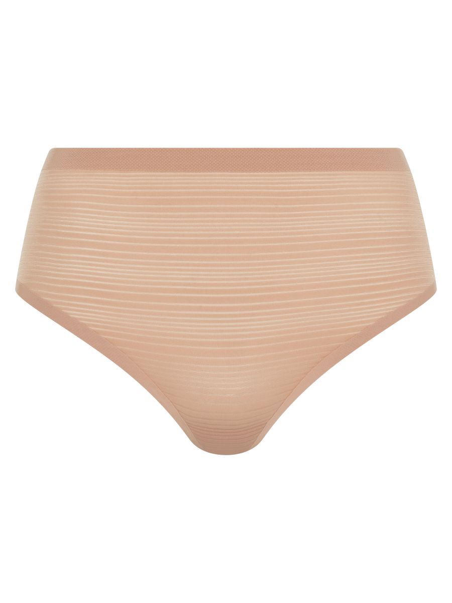 chantelle softstretch stripes high waist thong