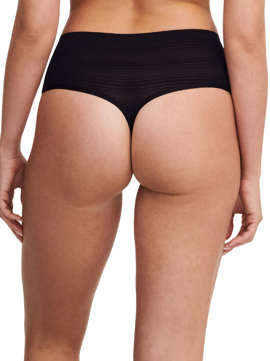 chantelle softstretch stripes high waist thong