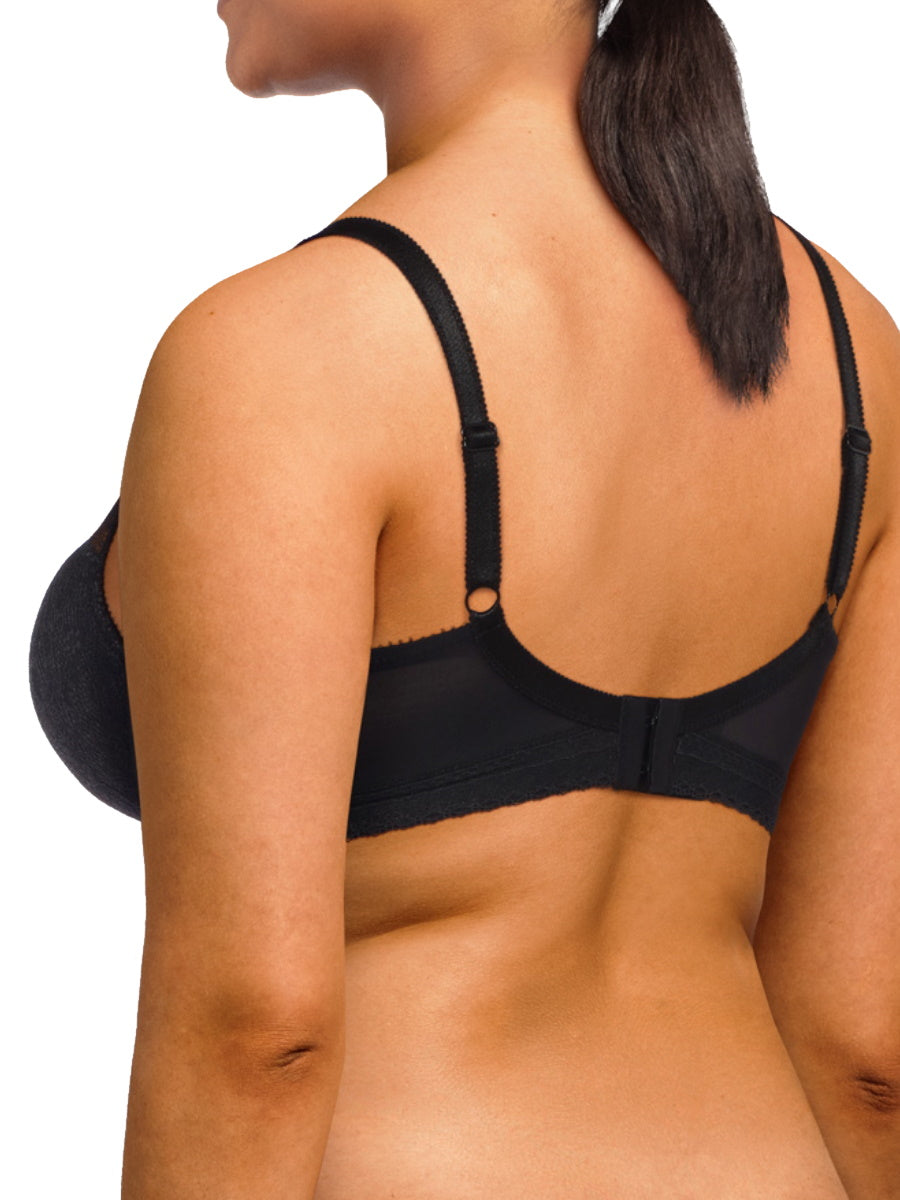 Black plunge t-shirt bra