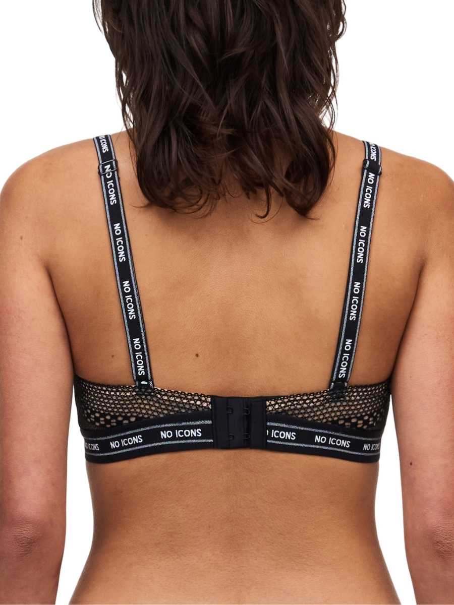 chantelle x no icons underwired bra black