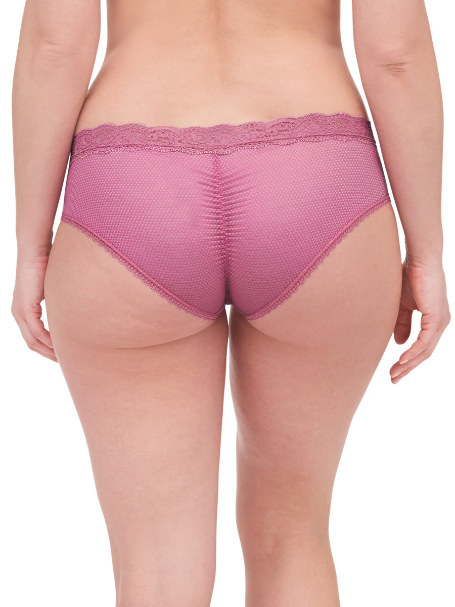 Pink Mid Rise Short Knickers