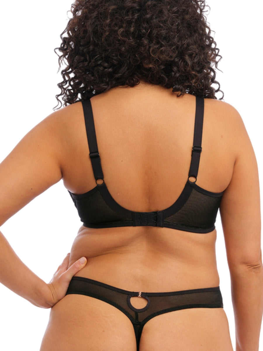elomi kintai underwired bra black
