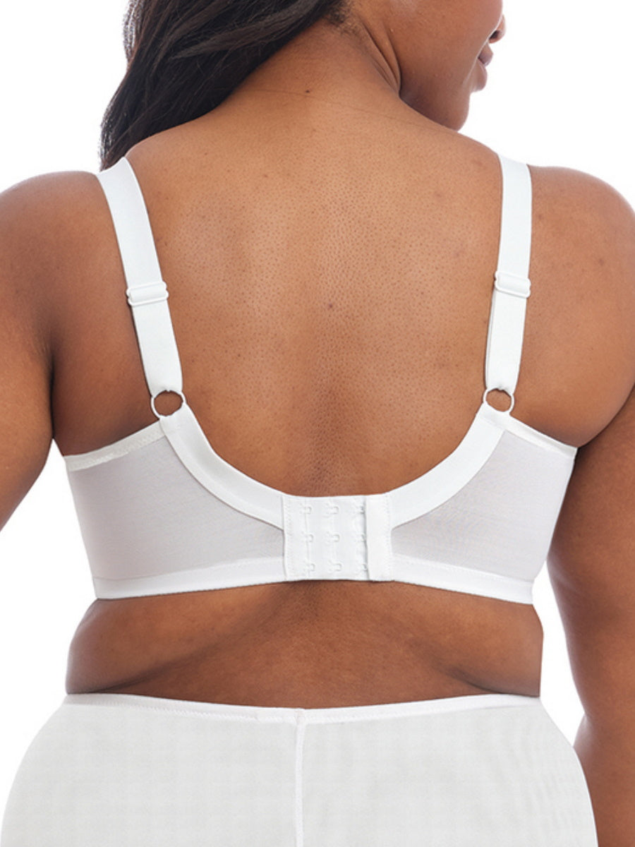 Brianna Plunge Bra - White