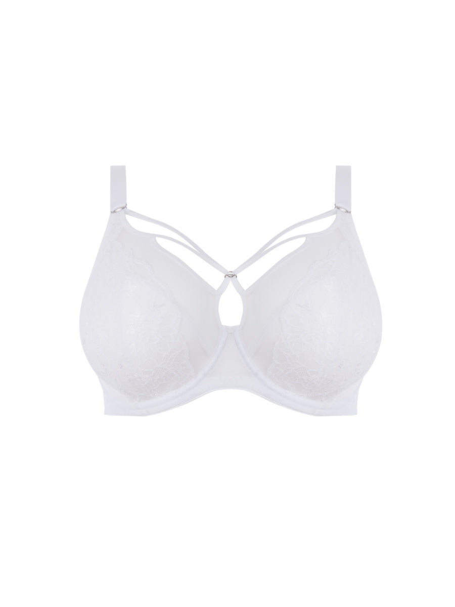 Brianna Plunge Bra - White