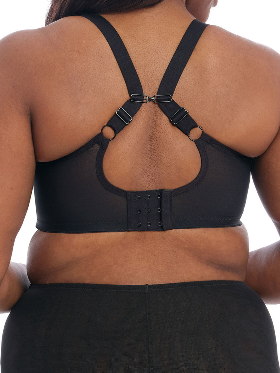 Brianna Half Cup Bra - Black