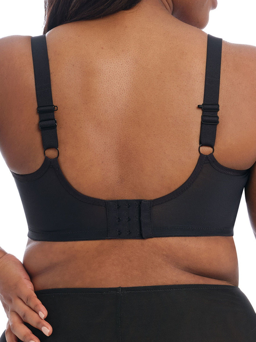 Brianna Half Cup Bra - Black