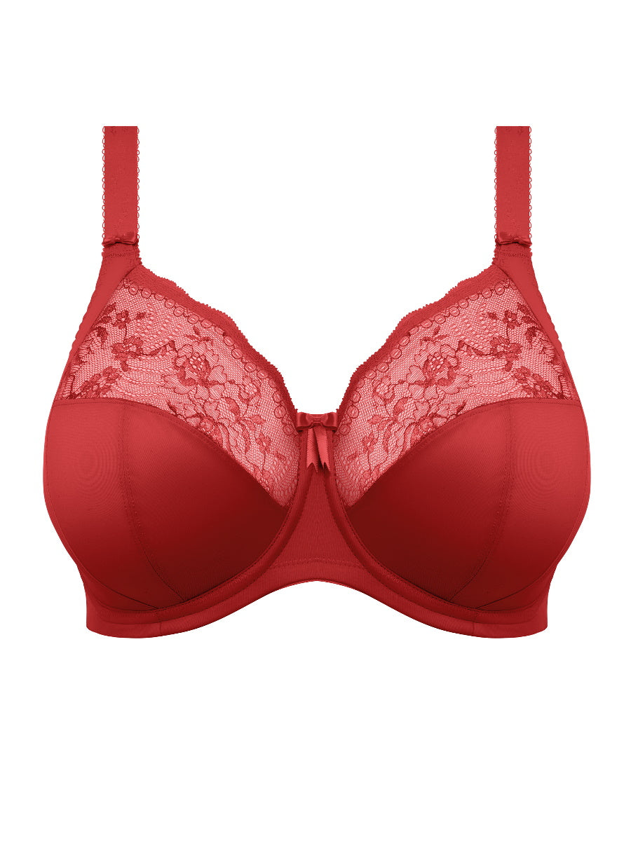 Red Underwired Full Cup Bra 