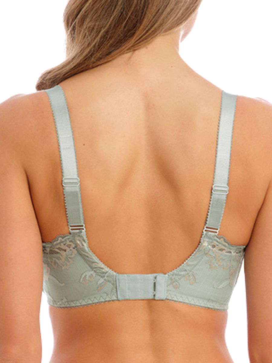 fantasie aubree moulded spacer bra vintage green