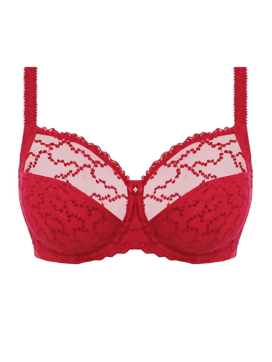 fantasie ana side support bra red