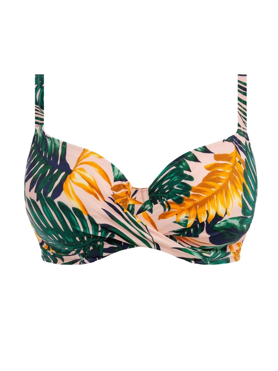fantasie jungle falls full cup bikini top multi