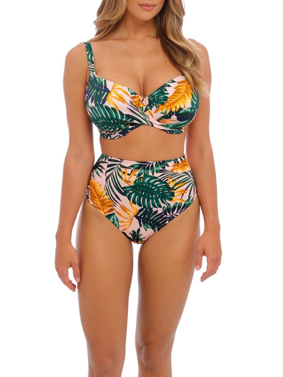 fantasie jungle falls full cup bikini top multi