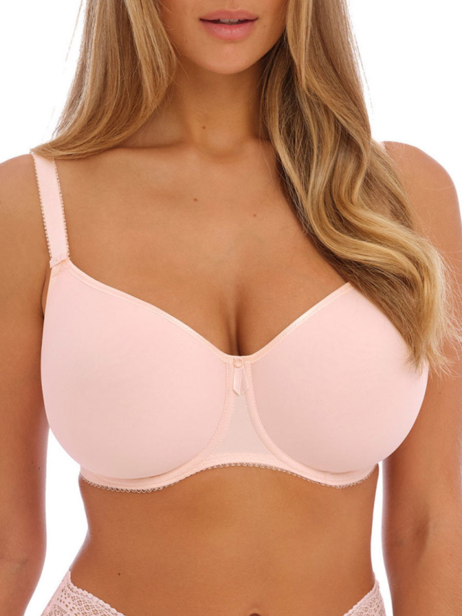 Pink Moulded Spacer Underwired Bra