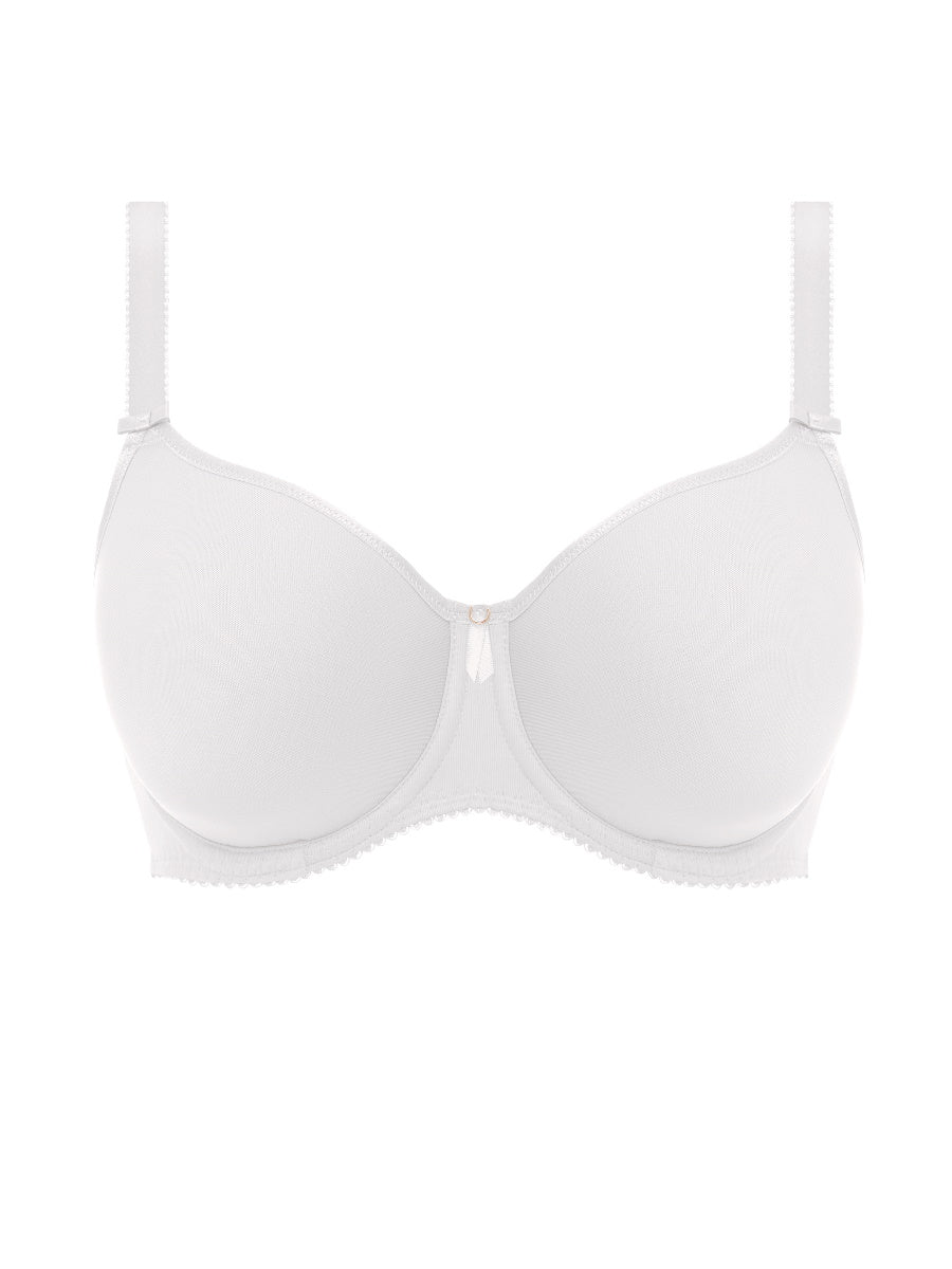 White Moulded Spacer Underwired Bra