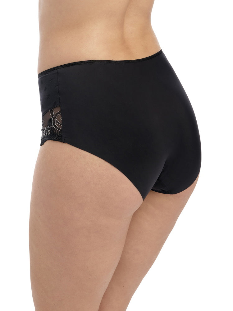 Fantasie High Waist Brief Black