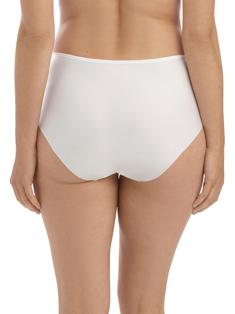 Fantasie High Waist Brief White