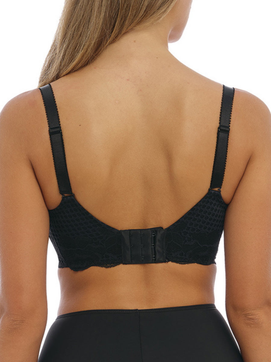 Black Side Support Bra