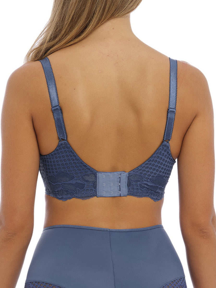 Blue Side Support Bra