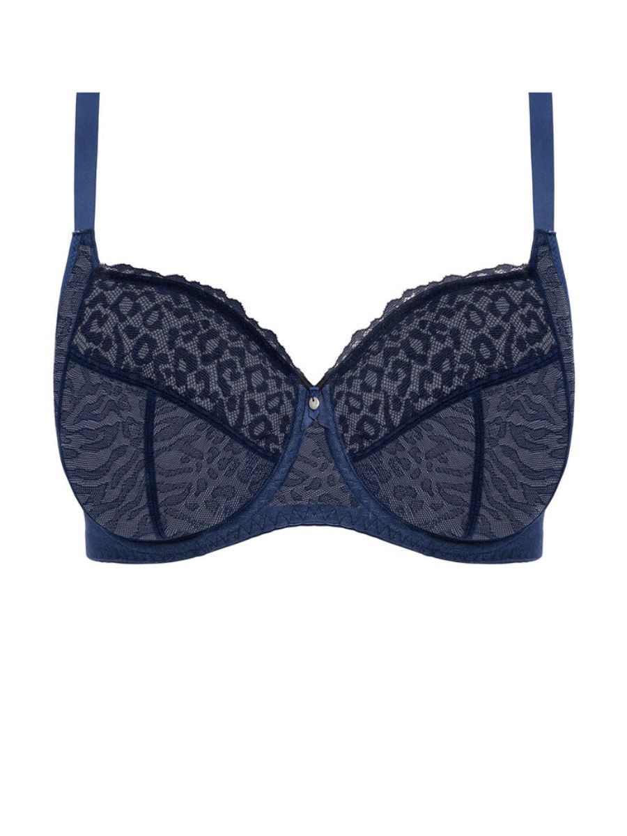 freya catwalk side support bra midnight