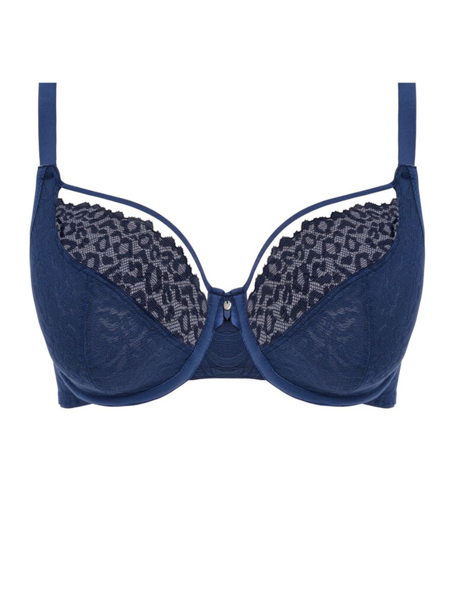 freya catwalk plunge bra midnight