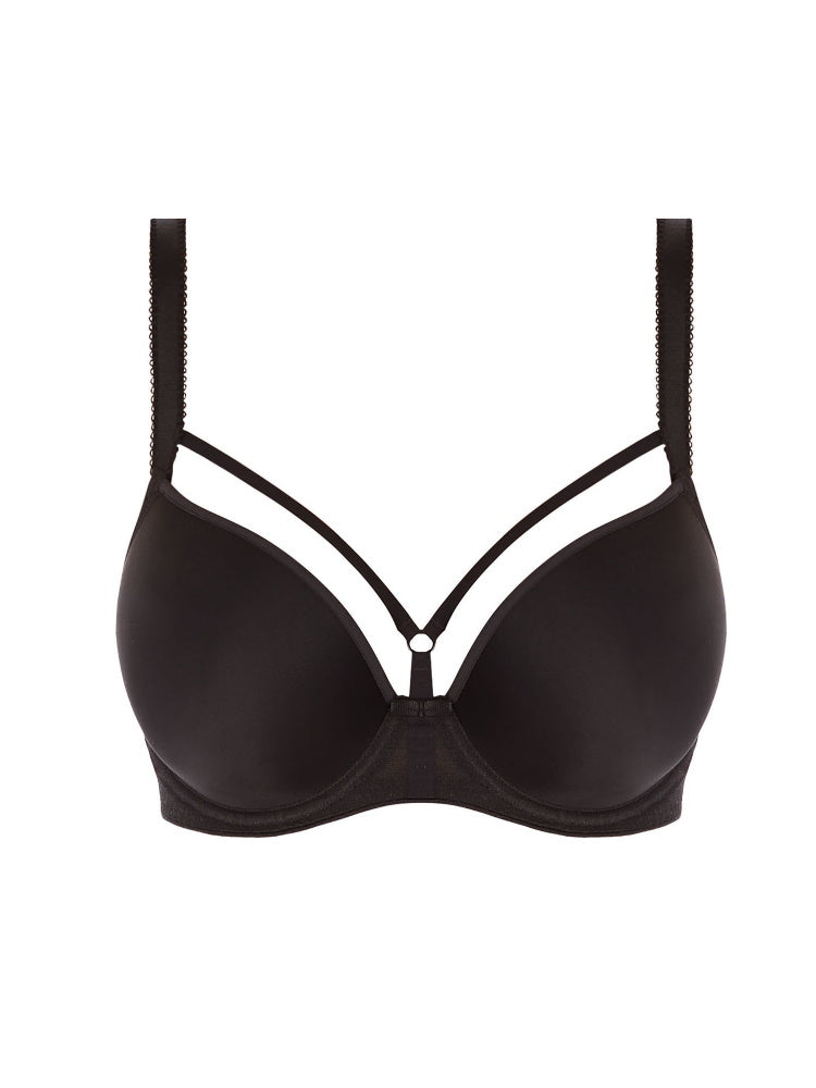 Black Demi Moulded Underwired Bra