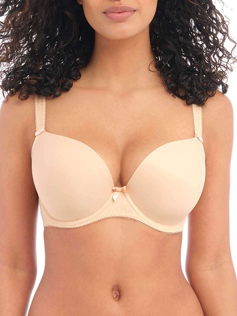 Deco Moulded Seamless T-Shirt Bra - Nude