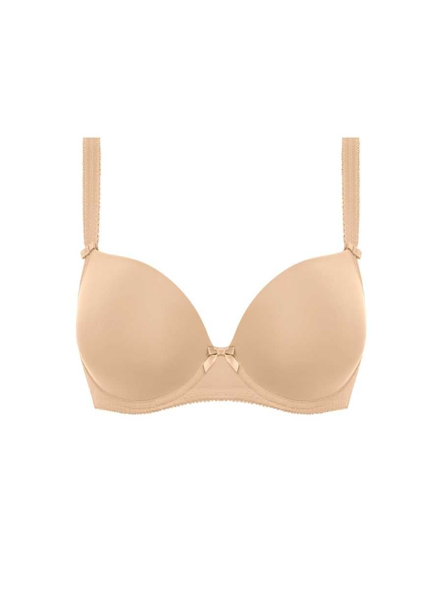 Deco Moulded Seamless T-Shirt Bra - Nude