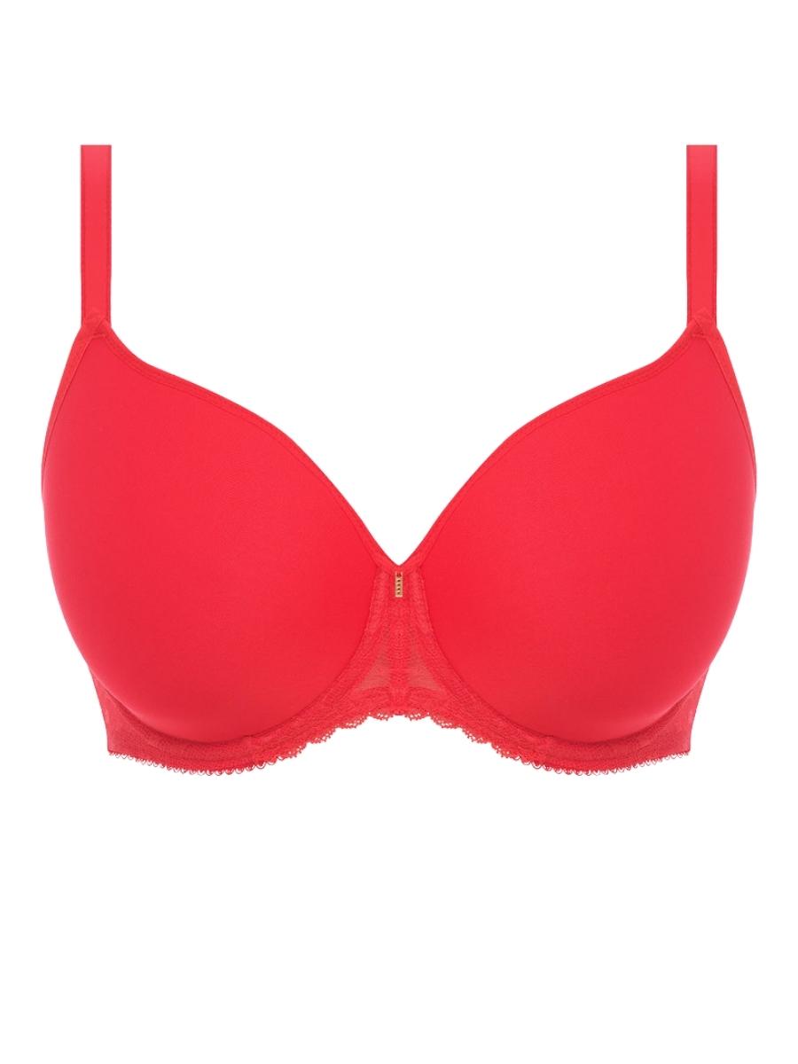 Freya Signature Moulded Spacer Bra - Chilli Red