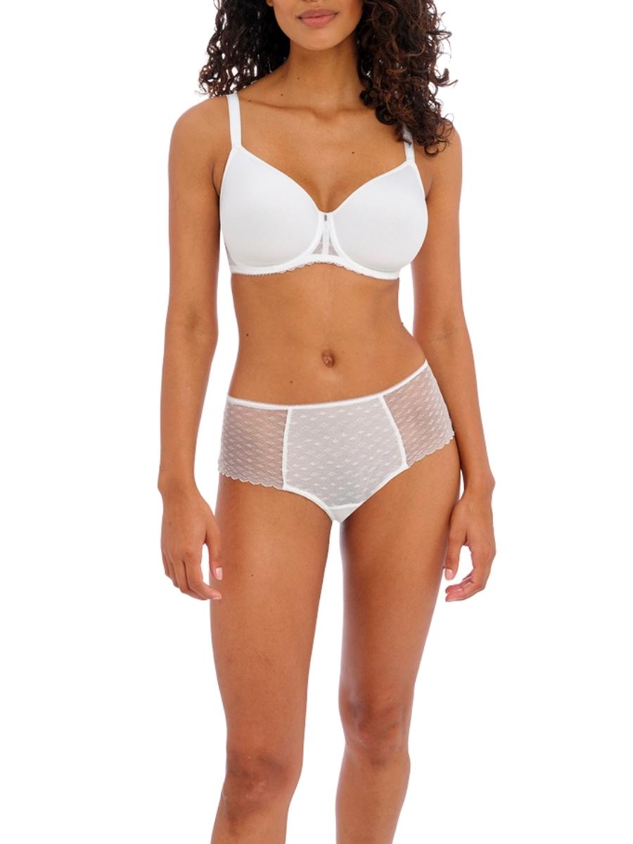 white spacer bra
