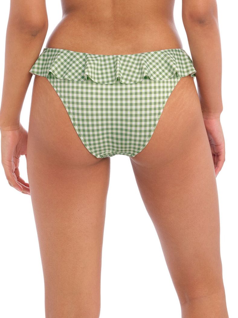 freya check in italian bikini brief khaki
