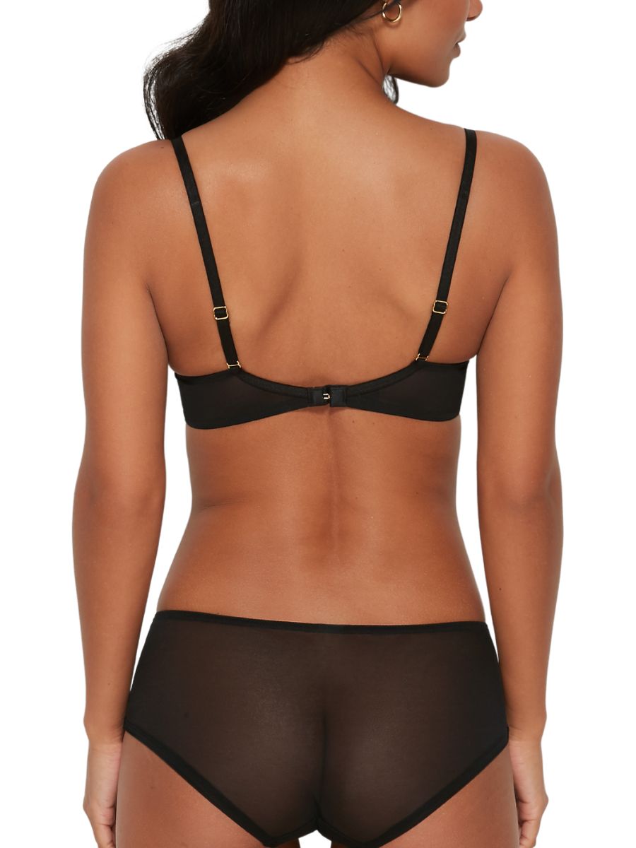 gossard encore high apex bra black beige