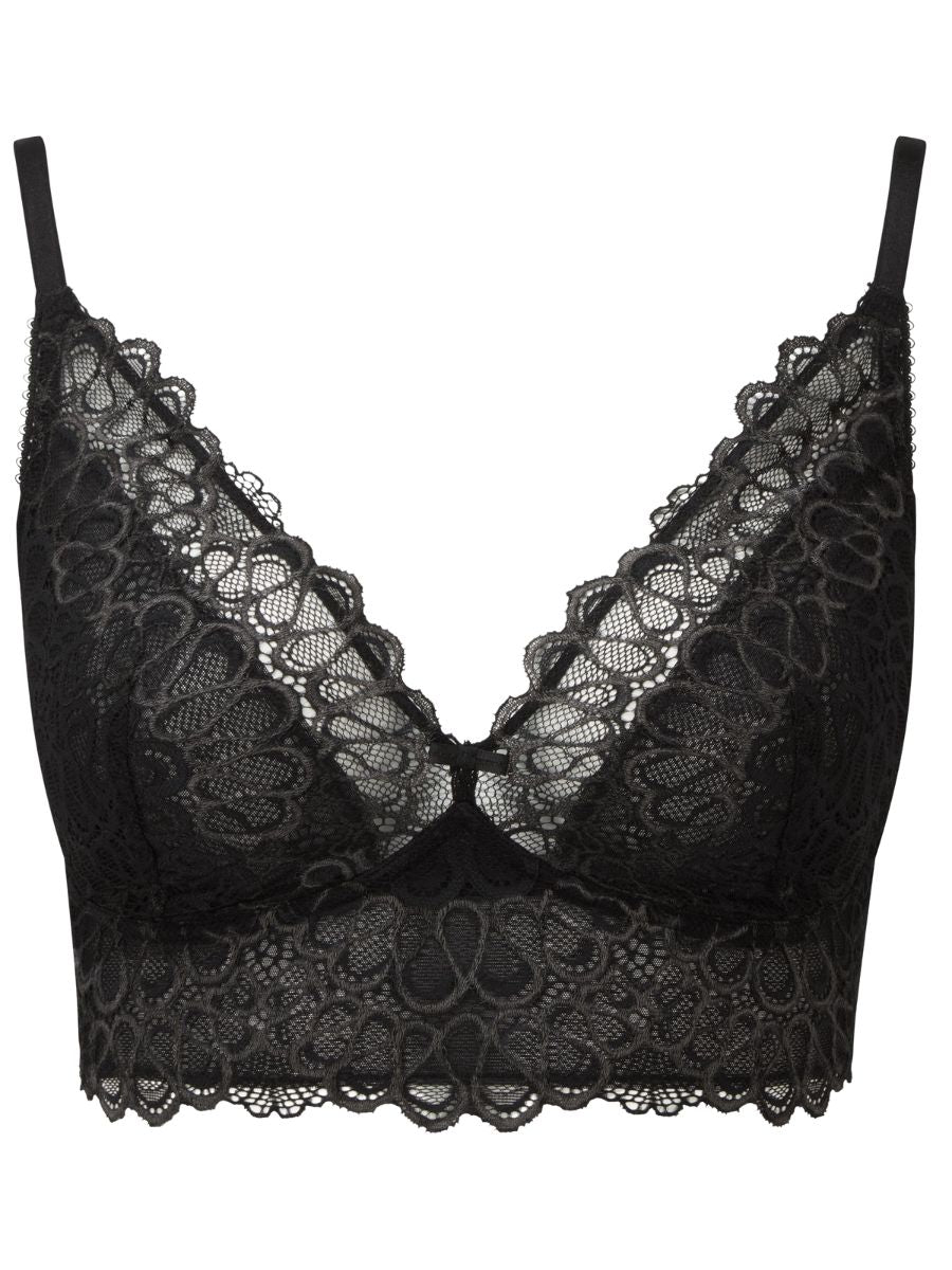 gossard swirl bralette black