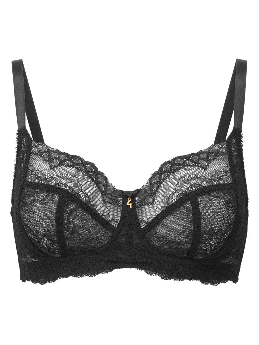 gossard superboost lace wireless bra black