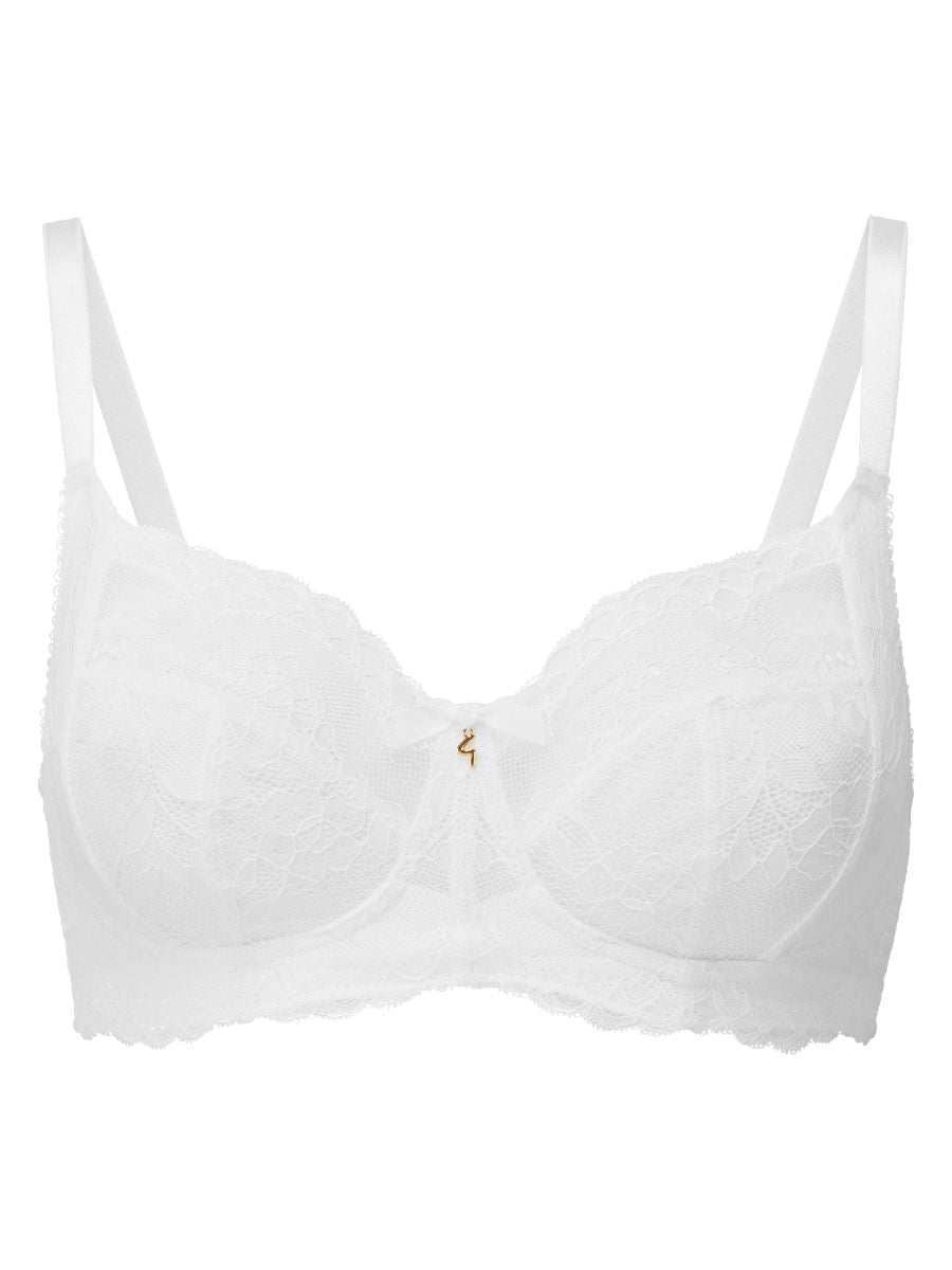 gossard superboost lace wireless bra white