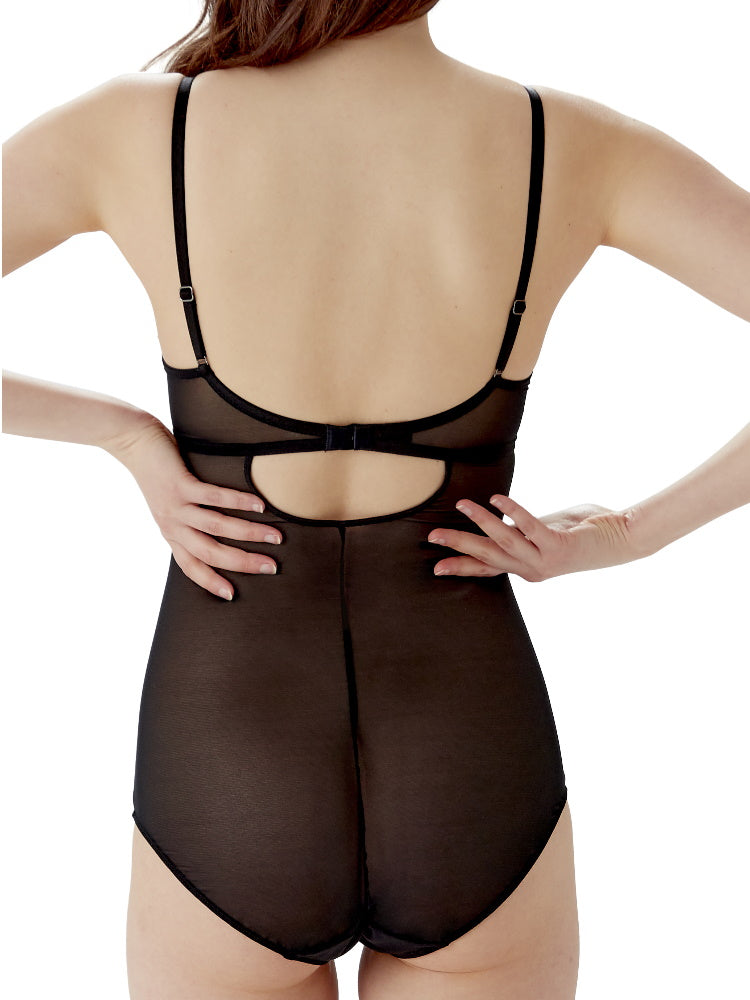Black Underwired Bodysuit