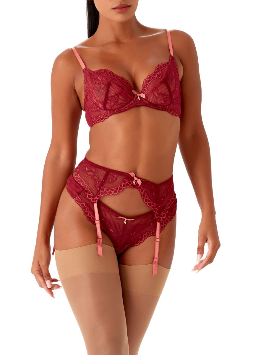 gossard superboost lace suspender belt