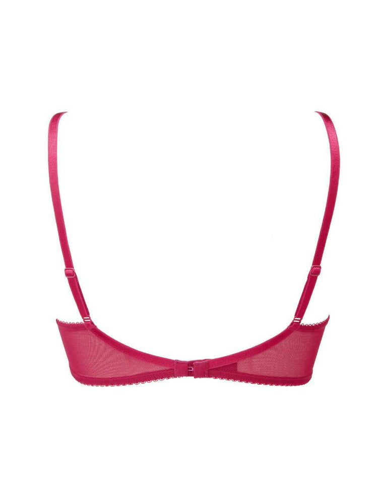 Pink Plunge Bra