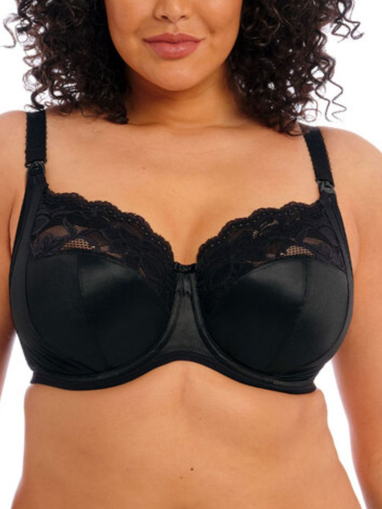 Elomi Molly Nursing Bra Black BraForMe