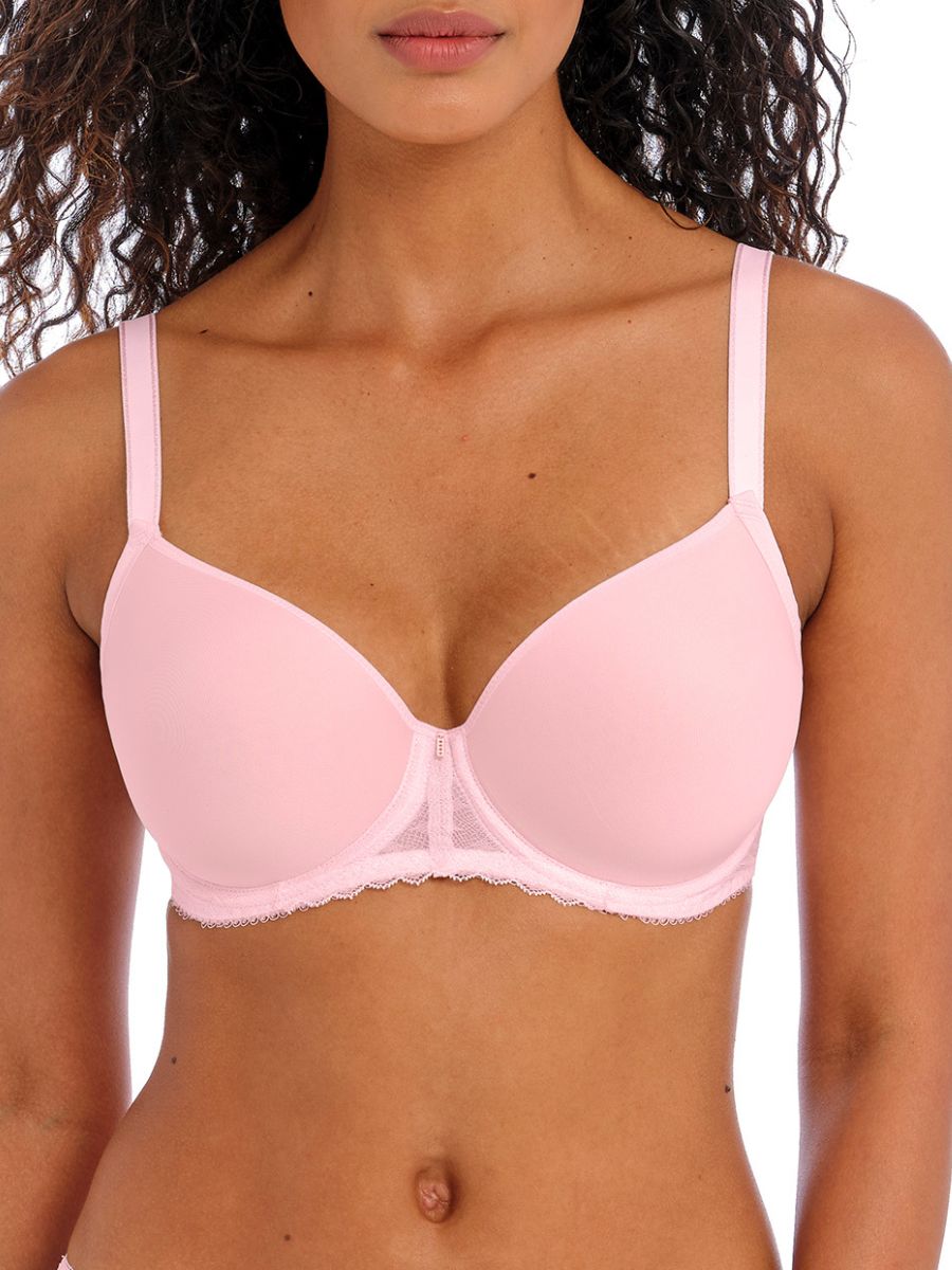 freya signature moulded spacer bra pink