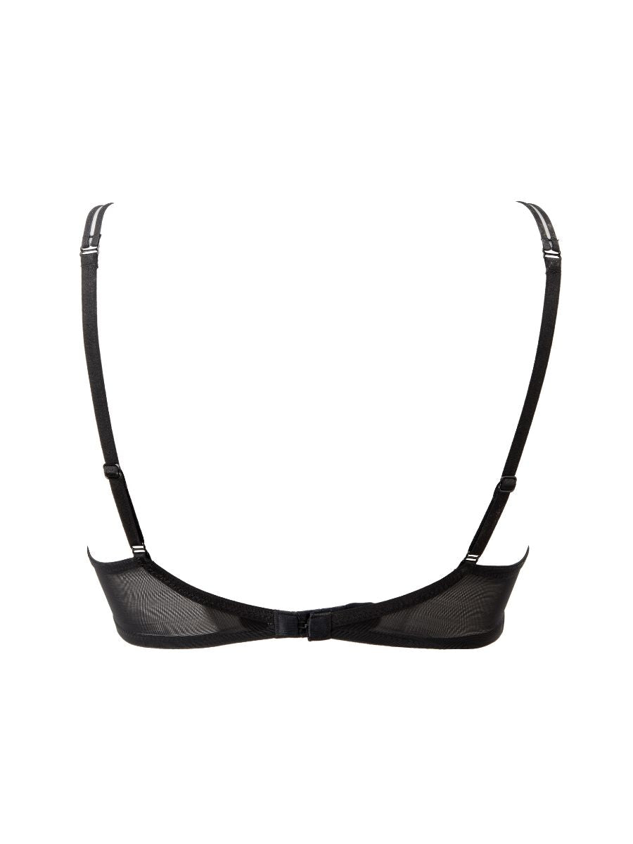 Black Plunge Bra