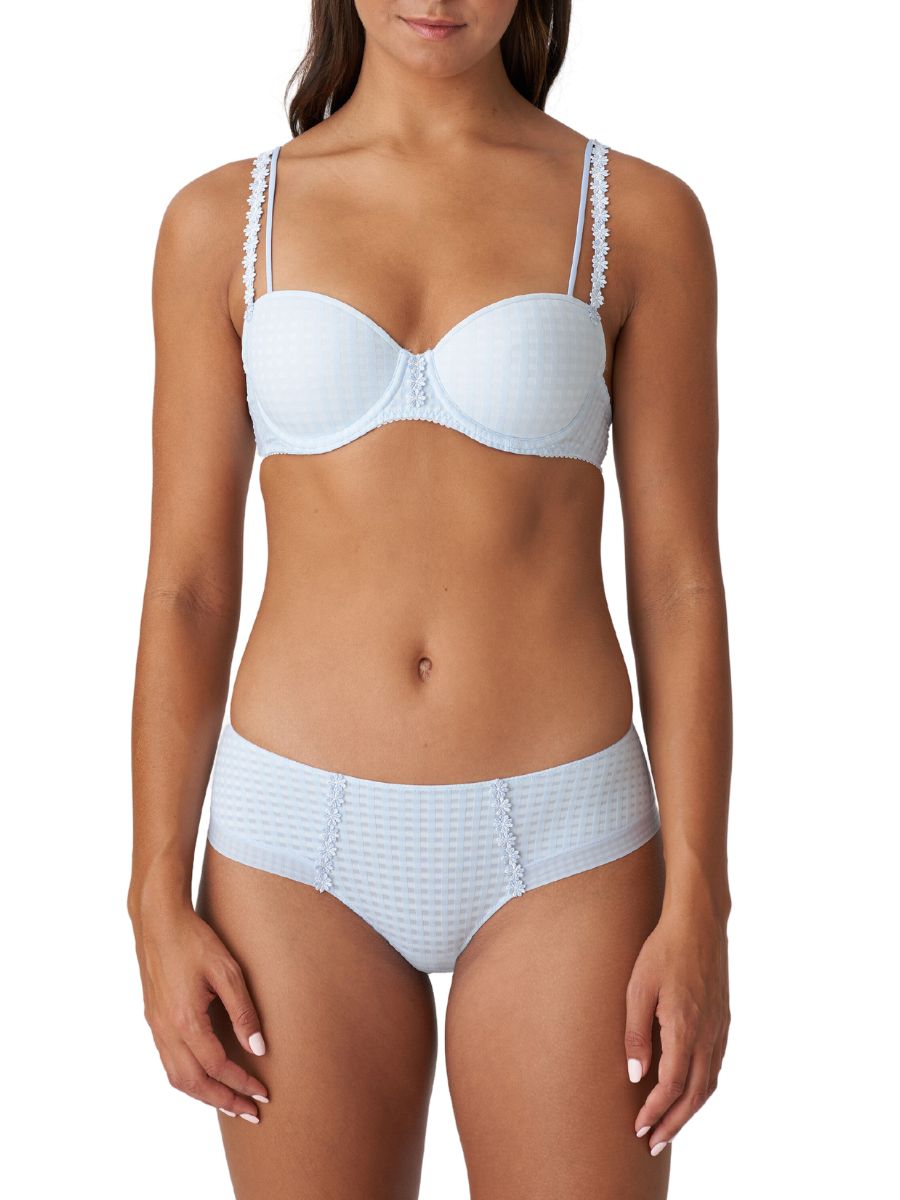 marie jo avero padded balcony bra tiny vichy