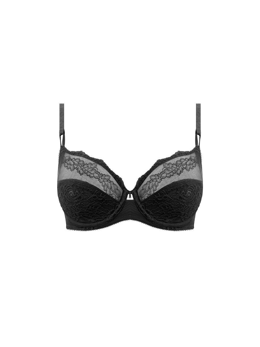 wacoal ravissant balcony bra black