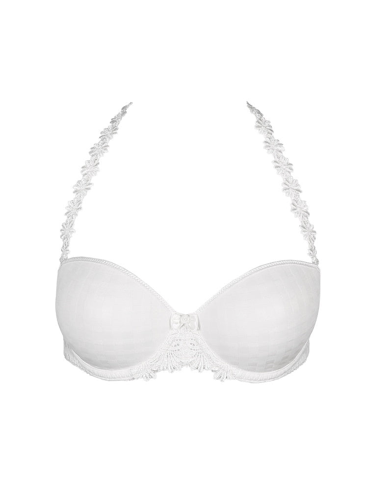 Avero Padded Strapless Bra White