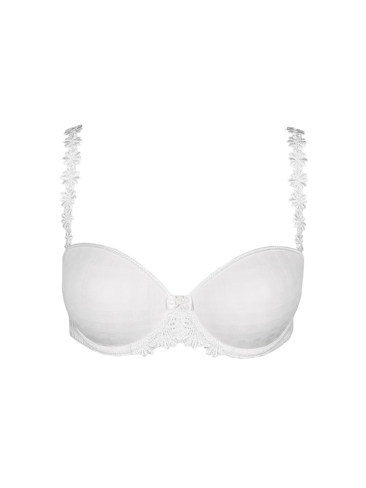 Avero Padded Strapless Bra White